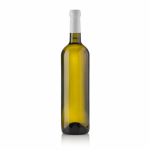 fles witte wijn